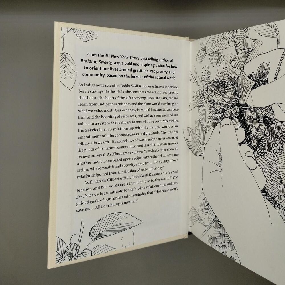 The Serviceberry: Abundance and Reciprocity in the Natural World by Robin Wall K - Picture 3 of 5
